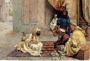 Arab or Arabic people and life. Orientalism oil paintings 192